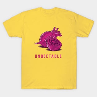 "Unbeetable" pun design T-Shirt